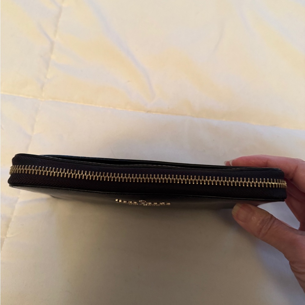 kate spade Black Leather Zip Wristlet Wallet - Picture 14 of 16